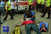 Tres heridos dejó un accidente de tránsito en el norte de Guayaquil