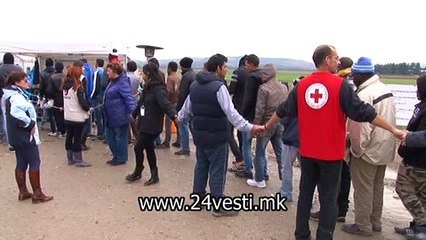 HRISTIJAN  SEFOVI NA POLICIJA SOSTANOK MIGRANTI   03 02