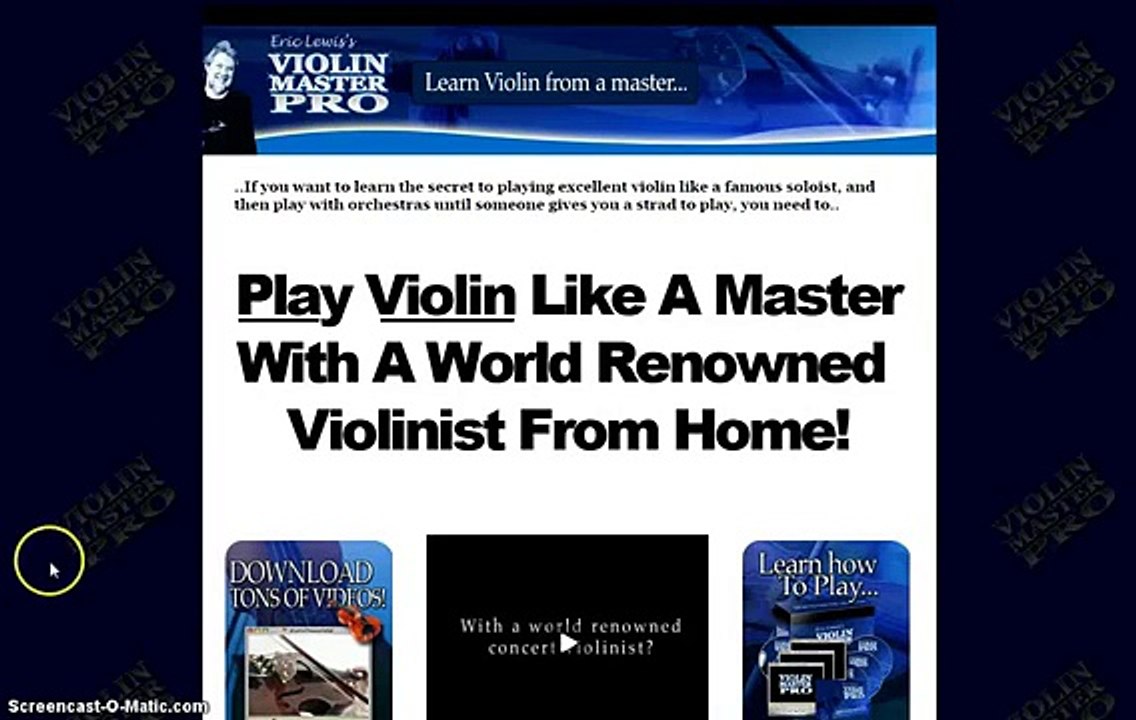 Violin Master Pro By Eric Lewis Review - Scam or Legit?