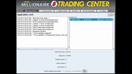 Fifa 16 ultimate team MILLIONAIRE trading robot!