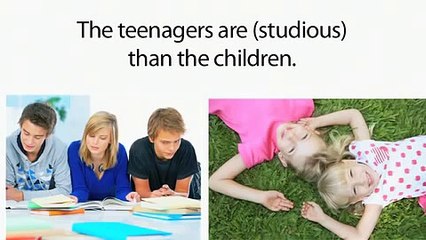 Aprender inglés 2.2 Los comparativos y los superlativos