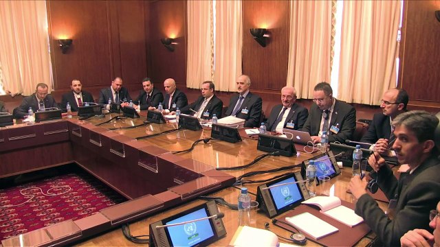 الامم المتحدة تحاول انقاذ محادثات السلام السورية في جنيف