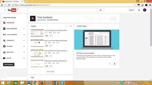 How to Add YouTube Channel Keywords or Tags ?