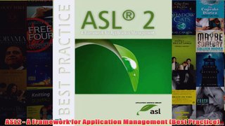 Download PDF  ASL2  A Framework for Application Management Best Practice FULL FREE