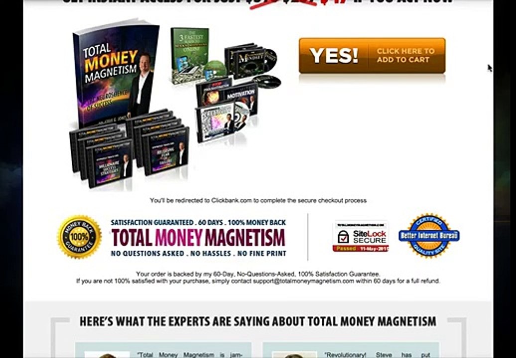 Total Money Magnetism Review - Is It Worth It?