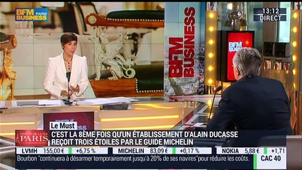 Le Must: Guide Michelin 2016: Le restaurant Plaza Athénée obtient trois étoiles - 03/02