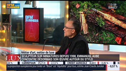 Métiers d'art, Métiers de luxe: Graveur et Bronzier – 03/02