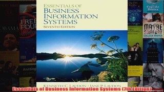 Download PDF  Essentials of Business Information Systems 7th Edition FULL FREE