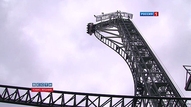 Самый безумный японский аттракцион - New extreme attraction in Japan