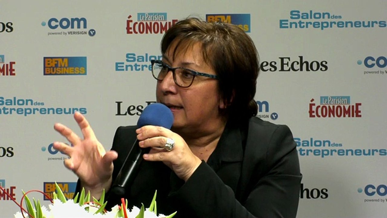 Salon des Entrepreneurs : Martine PINVILLE "mieux aider les entrepreneurs à embaucher"