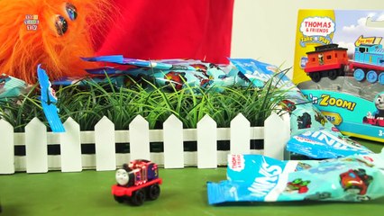 HUGE SURPRISE EGG Thomas and Friends MINIS Toy Trains Inside [Fisher Price]