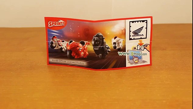 Мотоциклы HONDA 2013 (Honda Bikes), Киндер Сюрприз