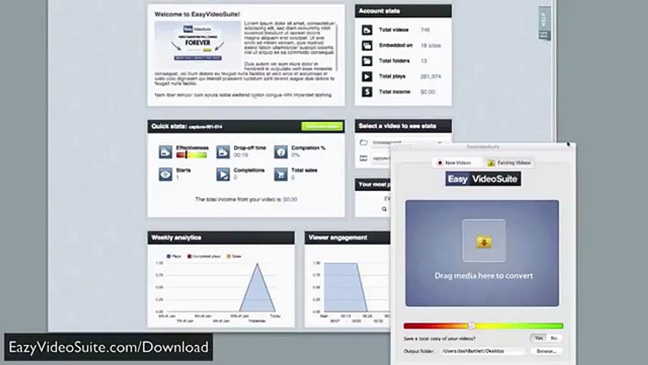 Easy Video Suite Review video editing online  Watch