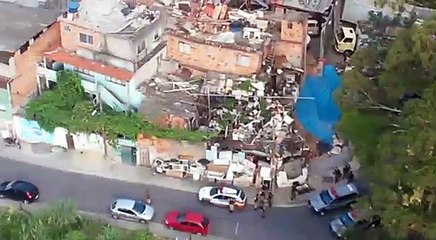 PM sobrevoa Aglomerado da Serra