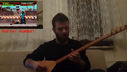Bağlama ile Yapılan Muhteşem Atari Müziği