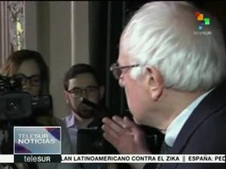 EE.UU.: Sanders dice que quiere revisar resultados del caucus de Iowa