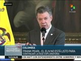 Frank Pearl: al ELN se le está acabando el tiempo para diálogos de paz