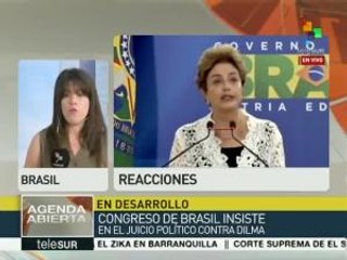 Congreso brasileño volverá a revisar el tema de impeachment a Dilma