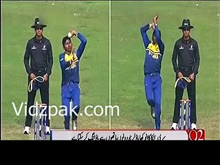 U-19 WC- SriLankan spinner who bowls with both hands