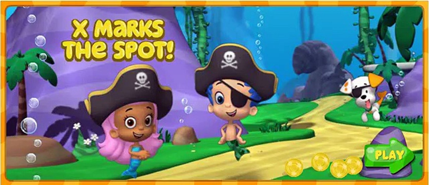 Bubble Guppies Full Episode Game - X Marks the Spot! - Go Diego Go!