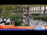 En medio de fuertes medidas de seguridad, Francia celebra la segunda vuelta de elecciones regionales