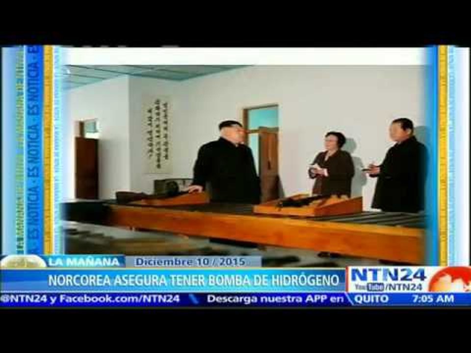 Kim Jong-Un asegura por primera vez tener bajo su poder una bomba de hidrógeno