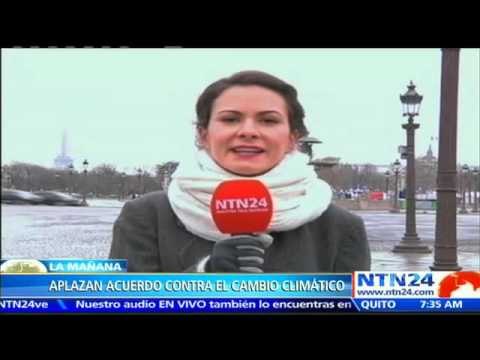 Min Relaciones Exteriores de Francia anuncia acuerdo de cambio climático será presentado el sábado