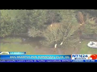 Mueren dos personas al norte de EE.UU. por las fuertes lluvias registradas en los últimos días