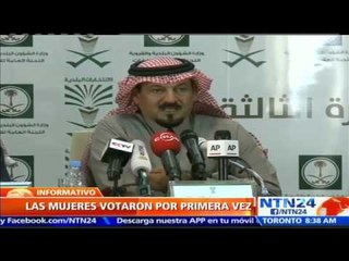 Una mujer es elegida por primera vez para los consejos municipales saudíes