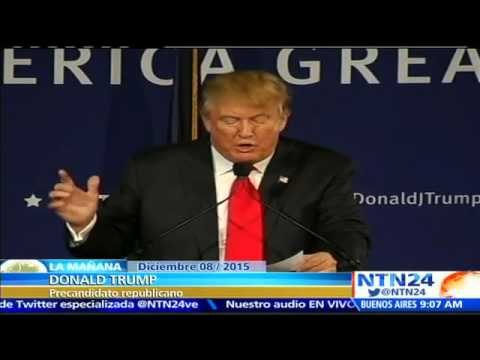 Donald Trump llama a prohibir la entrada a todos los musulmanes en Estados Unidos