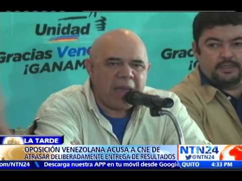 Oposición acusó al CNE de atrasar deliberadamente los resultados de las elecciones parlamentarias