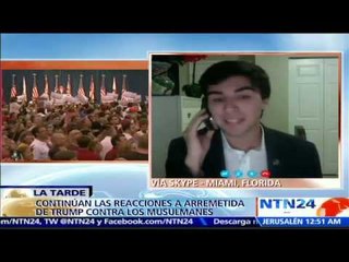 “Trump es un hombre de reality show que le gusta la polémica”: analista político