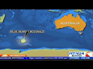 Servicio Geológico de EE.UU. registra sismo de magnitud 7.1 en el Océano índico