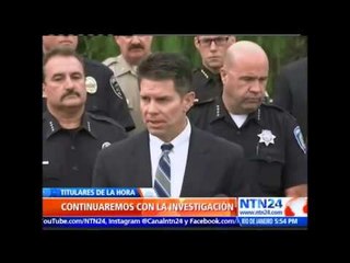 FBI califica como "un acto de terrorismo" el tiroteo en San Bernardino, California