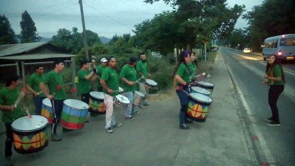 Batucada Admapu Batu en Montanaton 2015