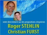 Candidat Roger Stehlin, Rassemblement d'Initiative Citoyenne