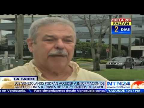 Exilio venezolano en Miami dispone matriz para acceder a información durante elecciones legislativas