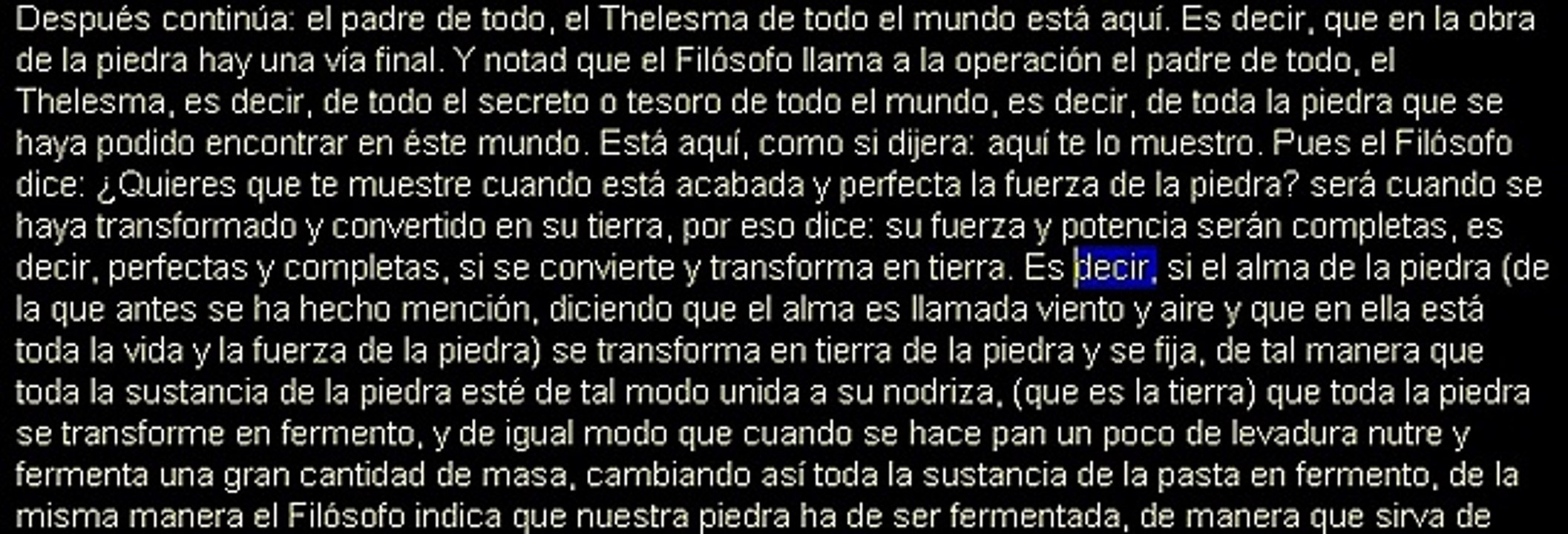Hermes Trimegisto (Hortulano): Explicación de la tabla esmeralda