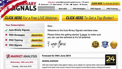 Auto Binary Signals Review: Proof, Pro, Strategies, 2015