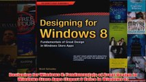 Download PDF  Designing for Windows 8 Fundamentals of Great Design in Windows Store Apps Expert S FULL FREE