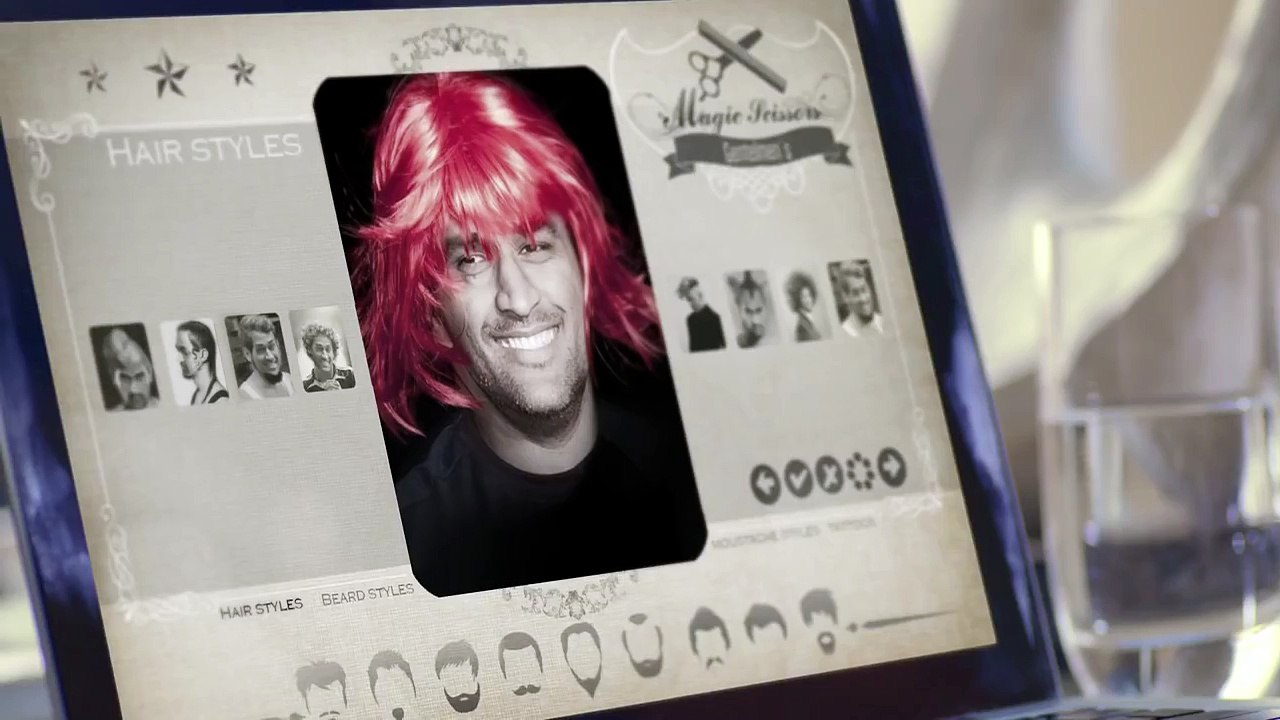 Dhoni hair style Add