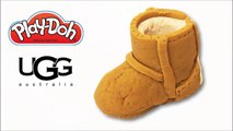 How to Make Play Doh Ugg Boots Playdough Uggs