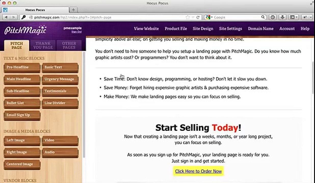 PitchMagic: Clickbank Landing Pages (Pitch Pages & Thank You Pages) made easy with Pitch Magic