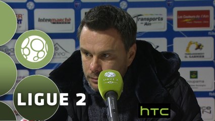 Conférence de presse FBBP 01 - Tours FC (0-2) : Hervé DELLA MAGGIORE (BBP) - Marco SIMONE (TOURS) - 2015/2016