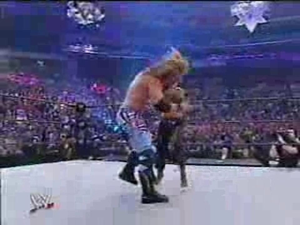 Trish turns heel