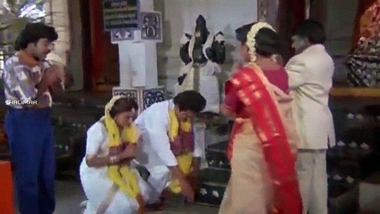 Vaddu Bava Tappu Movie || Rajendra Prasad With Ravali Marriage Scene || Shalimarcinema (Comic FULL HD 720P)