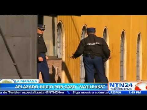 Juicio en el Vaticano por filtración de documentos fue aplazado para el 7 de diciembre