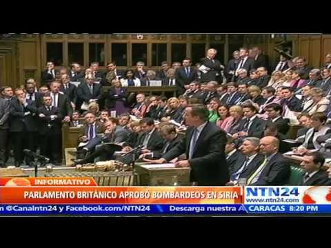 Parlamento británico aprueba los bombardeos contra el ISIS en Siria