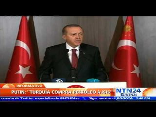 Erdogan promete que renunciará a su cargo si se demuestra que Turquía compra petróleo a ISIS