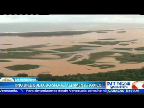 ONU considera claramente insuficientes las medidas adoptadas por Brasil contra vertido de lodo